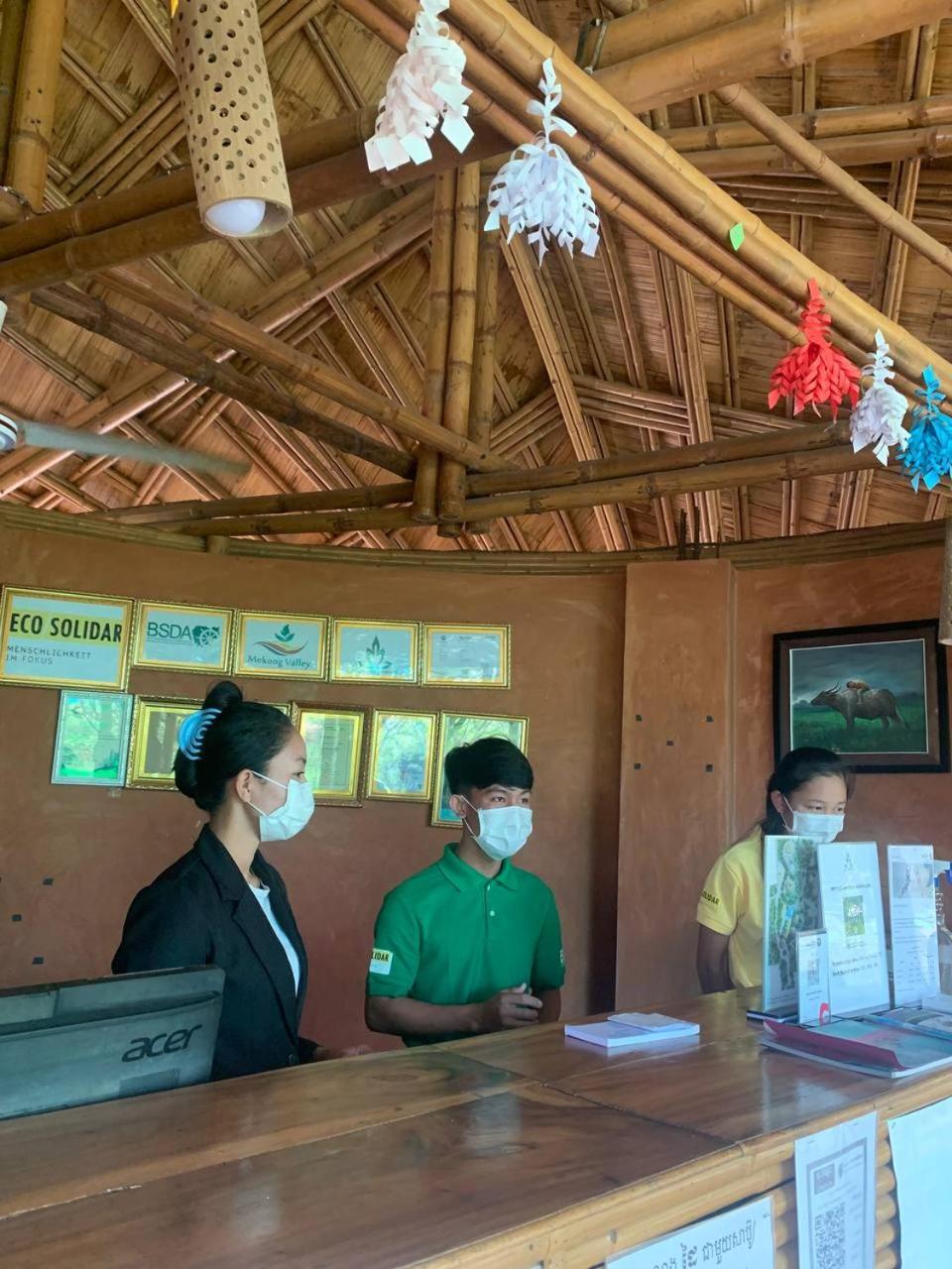 Hanchey Bamboo Resort Kampong Cham Ngoại thất bức ảnh