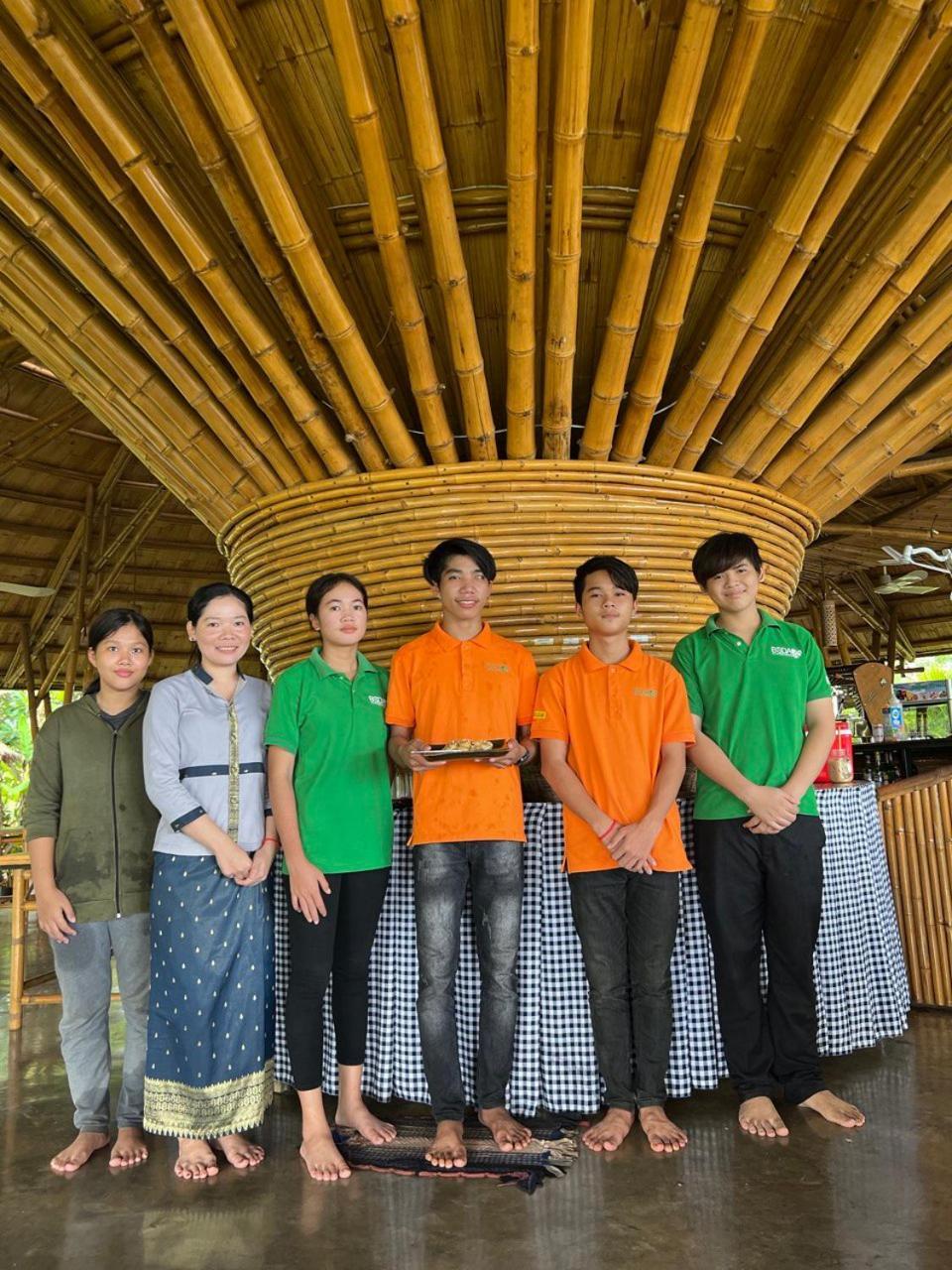 Hanchey Bamboo Resort Kampong Cham Ngoại thất bức ảnh