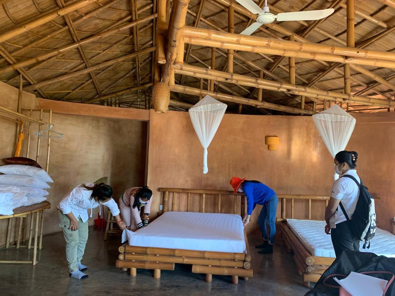 Hanchey Bamboo Resort Kampong Cham Ngoại thất bức ảnh